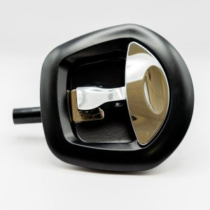 Black Stainless Steel Lock with Key