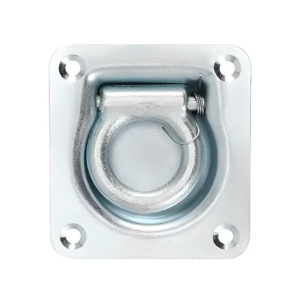 Square Tie-Down D-Ring with Ring