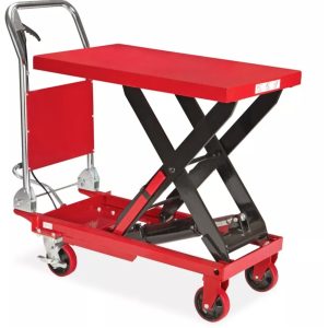 Hydraulic Lift Table 500kg – Manual Standard Lift Table, 32 x 20", 1,100 lb Capacity